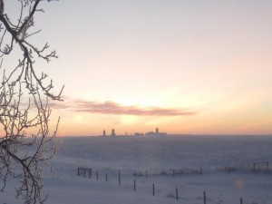 The Sunrise From The Kitchen Window