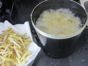 Frying Fries