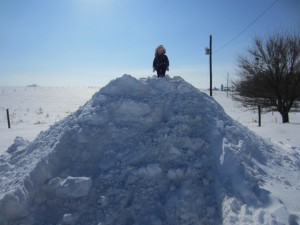 Lulu scaled a giant mountain